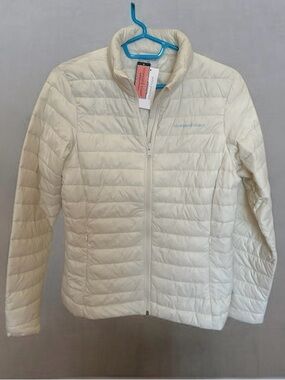 Vineyard Vines Women's Lightweight Puffer Jacket - marshmallow, NWT